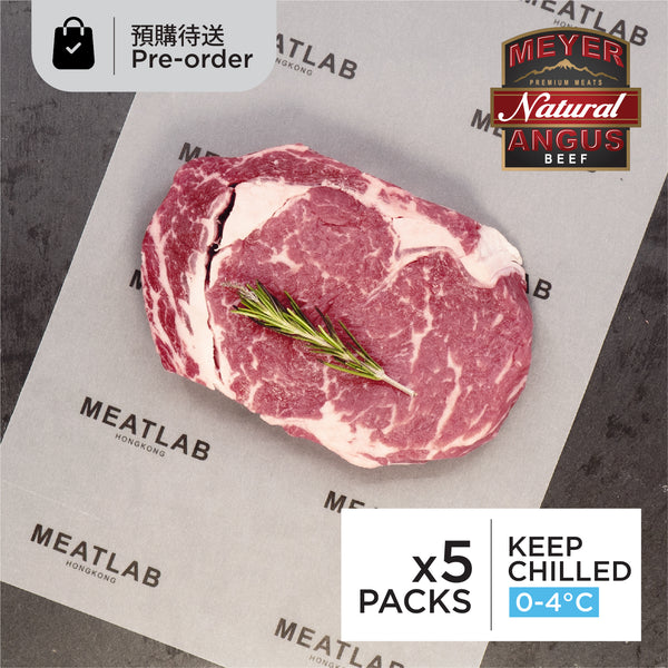 Meyer 30 Days Dry Aged US Natural Angus Boneless Ribeye Steak (Prime)