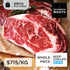 【Whole Piece】Meyer US Beef Wagyu Blue Ribeye Boneless (Kuro American Wagyu)
