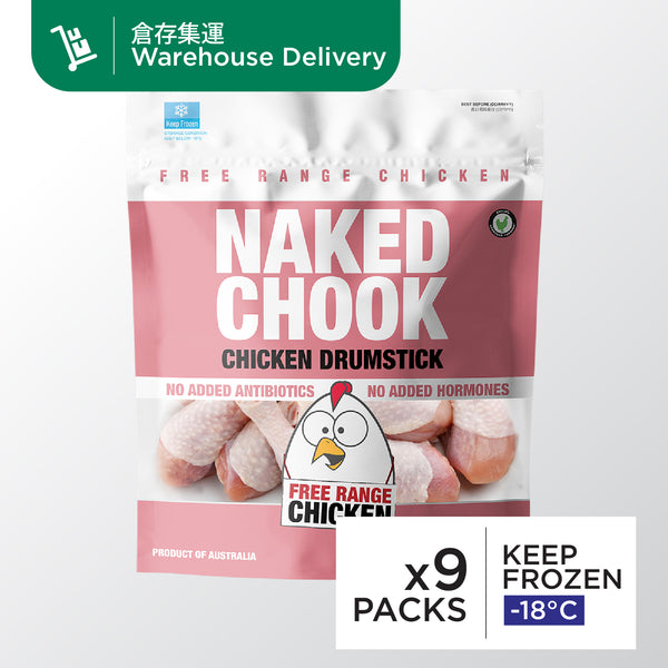 Naked Chook Free Range Chicken Drumstick